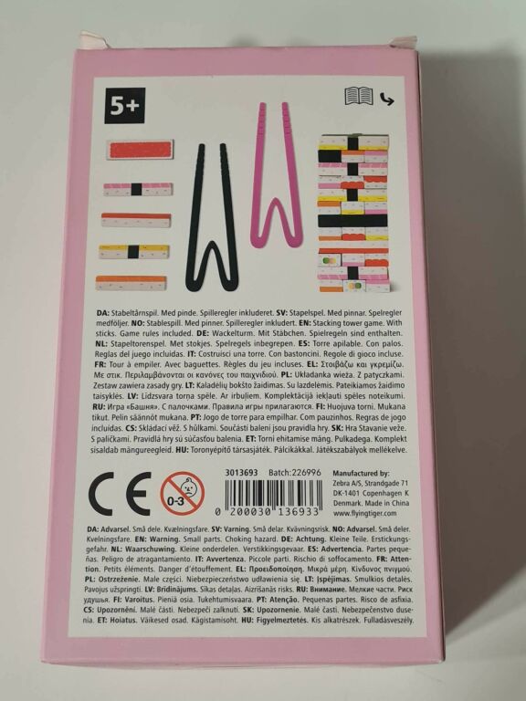 UKŁADANKA WIEŻA SUSHI