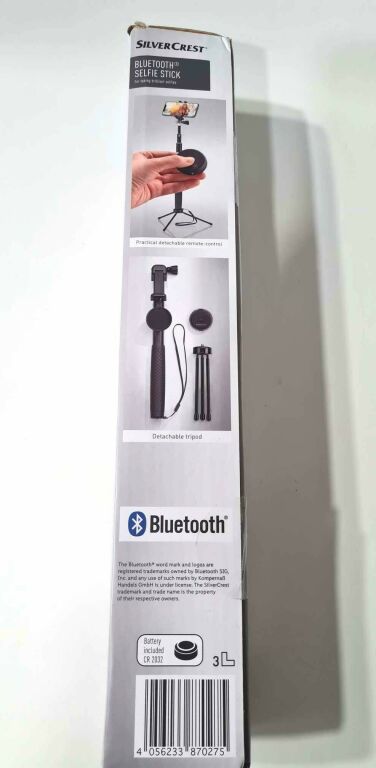 SELFIESTICK SILVERCREST BLUETOOTH