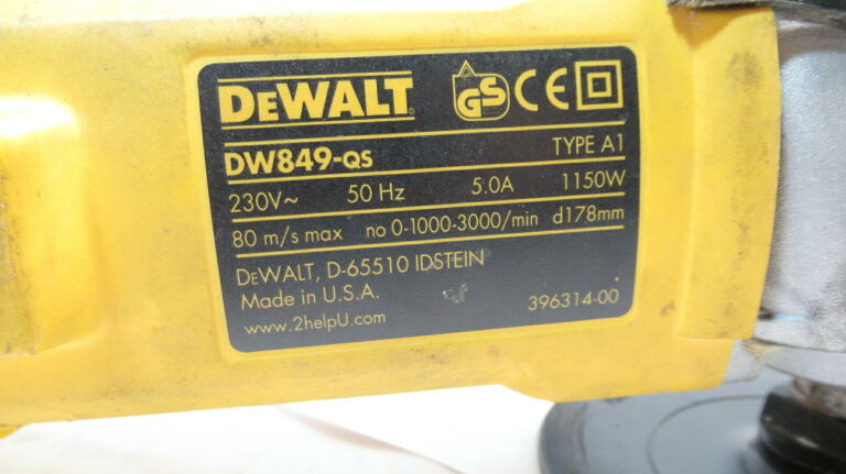 POLERKA DEWALT DW849 @SPRAWDŹ !!