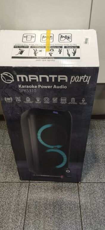 GŁOŚNIK POWER AUDIO MANTA SPK 5310PRO 120W