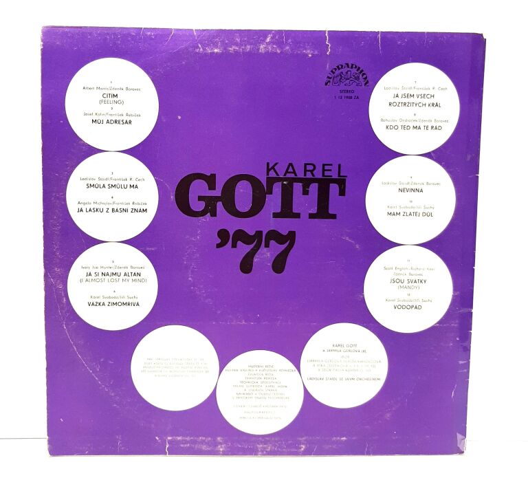 PŁYTA WINYLOWA KAREL GOTT 77