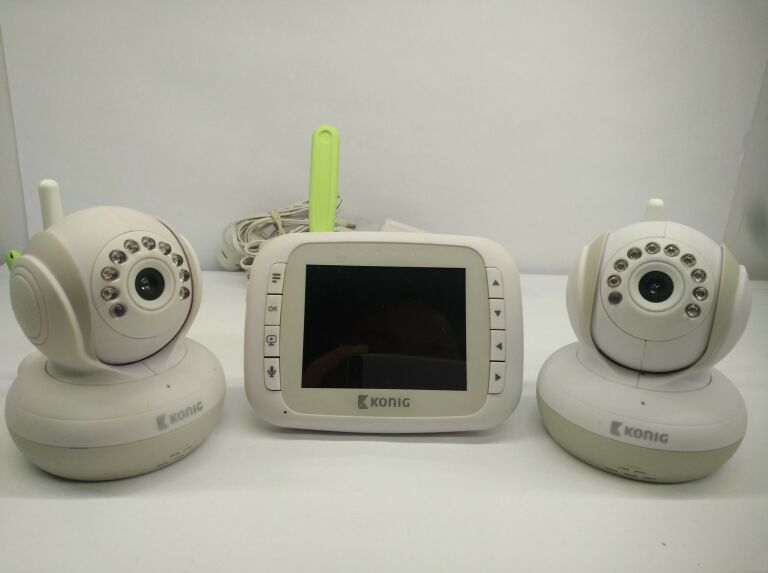 NIANIA ELEKTRONICZNA KOENIG KN-BM80 2 KAMERY