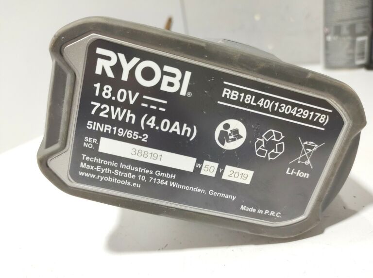 SZLIFIERKA KĄTOWA RYOBI ONE+ R18AG-0