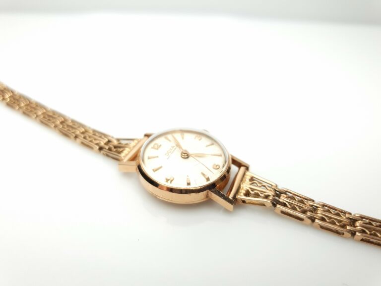 oryginalny-zloty-zegarek-doxa-13716-14k-2318g-rodzaj-paska-bransoleta