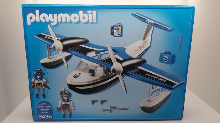 PLAYMOBIL ACTION 9436 - POLICYJNY SAMOLOT