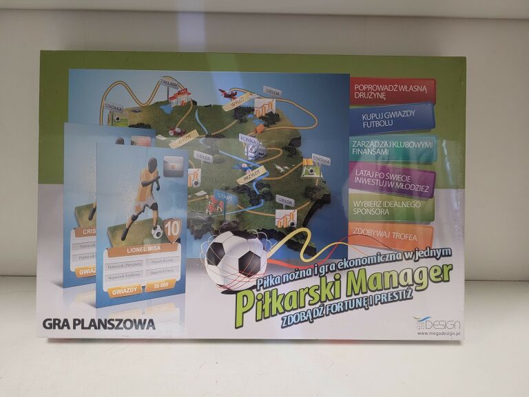 GRA PLANSZOWA PIŁKARSKI MENAGER