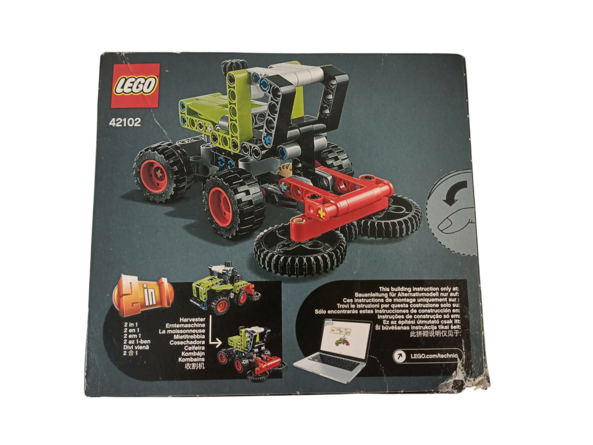 Energy Innovation Lego City Mietitrebbia Lego Technic Lego - Main Image