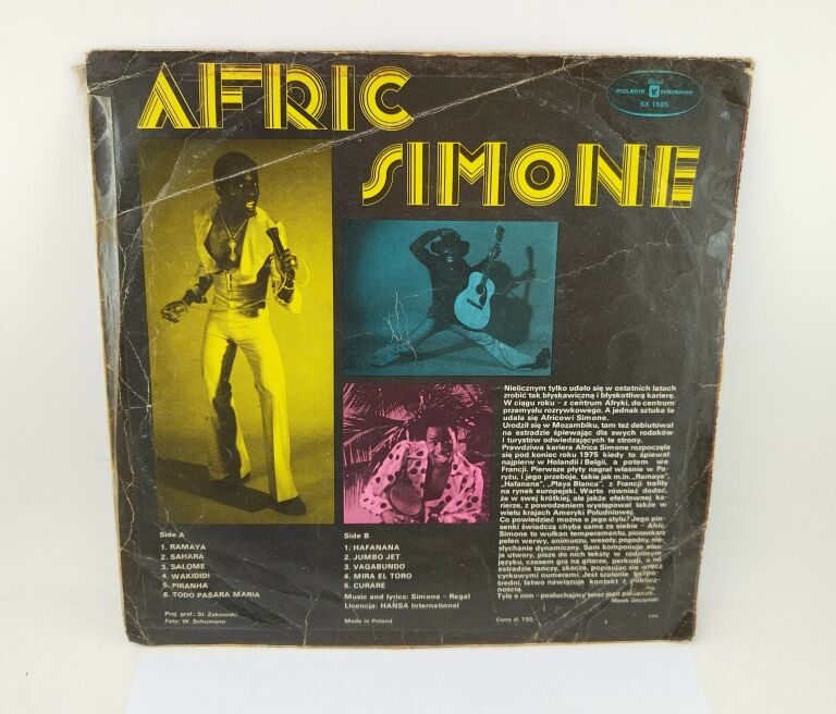 PŁYTA WINYLOWA AFRIC SIMONE