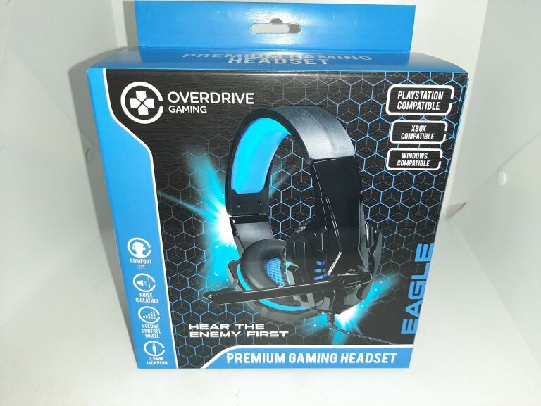 SŁUCHAWKI GAMINGOWE OVERDRIVE EAGLE PREMIUM HEADS