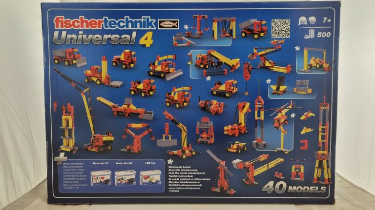 KLOCKI FISCHERTECHNIK 548885 ADVANCED UNIVERSAL 4