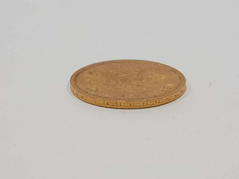 ZŁOTA MONET ROSJA 5 RUBLI 1902 AG MIKOŁAJ II