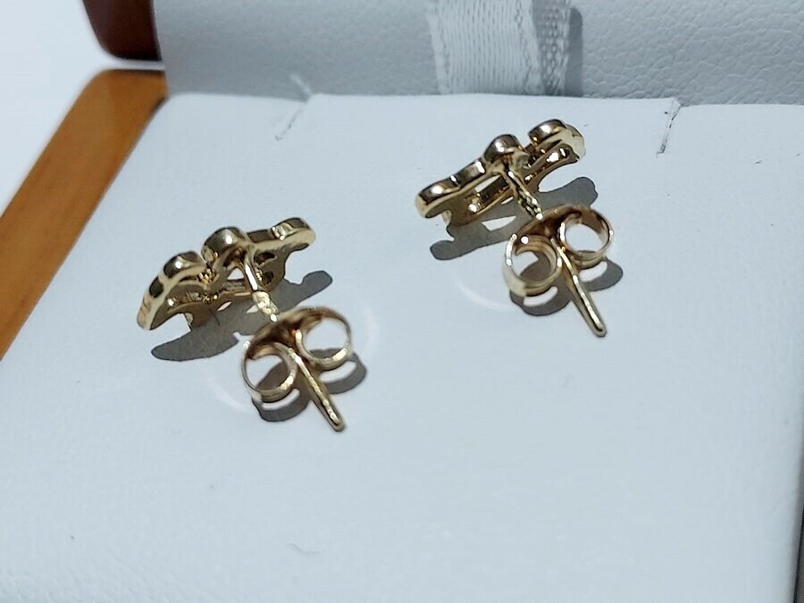 cudowne-zlote-kolczyki-pieski-pr585-128g-stan-uzywany