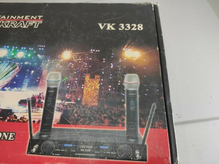 BEZPRZEWODOWE MIKROFONY VOICE KRAFT VK 3328