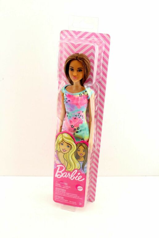 PIĘKNA LALKA BARBIE BRUNETKA MATTEL SUPER STAN
