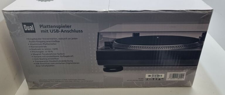 GRAMOFON DUAL DT 255 RECORD PLAYER EDYCJA!