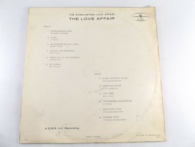 PŁYTA WINYLOWA LP THE LOVE AFFAIR THE EVERLASTING