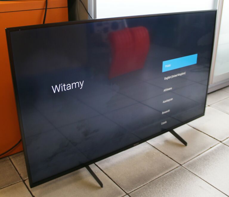 TELEWIZOR SONY BRAVIA 49XH8505 ODBIÓR OSOBISTY