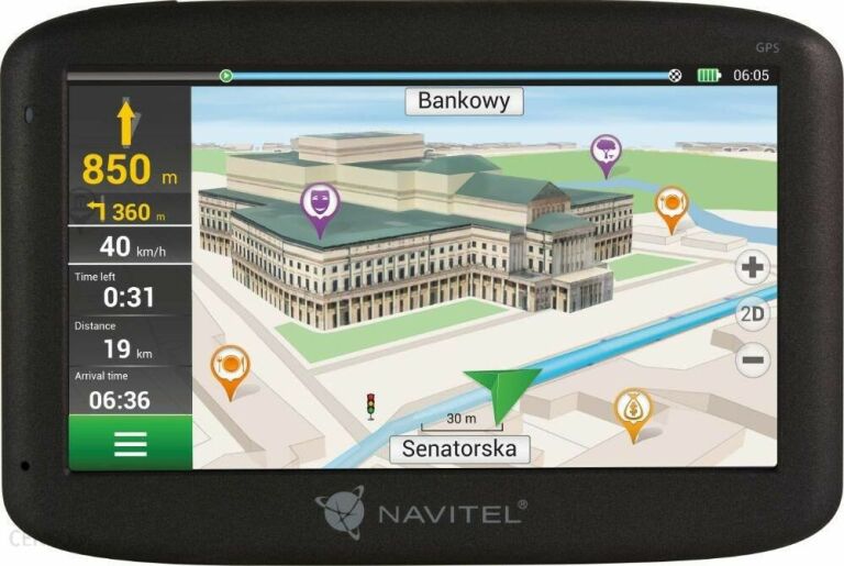 NAWIGACJA SAMOCHODOWA GPS NAVITEL MS600 NAVIGATOR