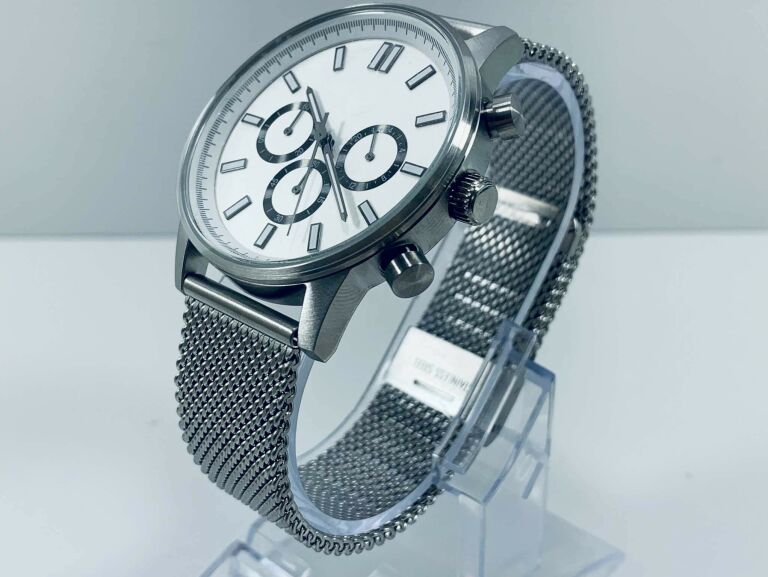 ZEGAREK DAMSKI ZARA 5ATM MESH SILVER 25CM +PUDEŁK