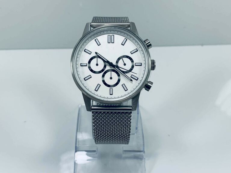 ZEGAREK DAMSKI ZARA 5ATM MESH SILVER 25CM +PUDEŁK