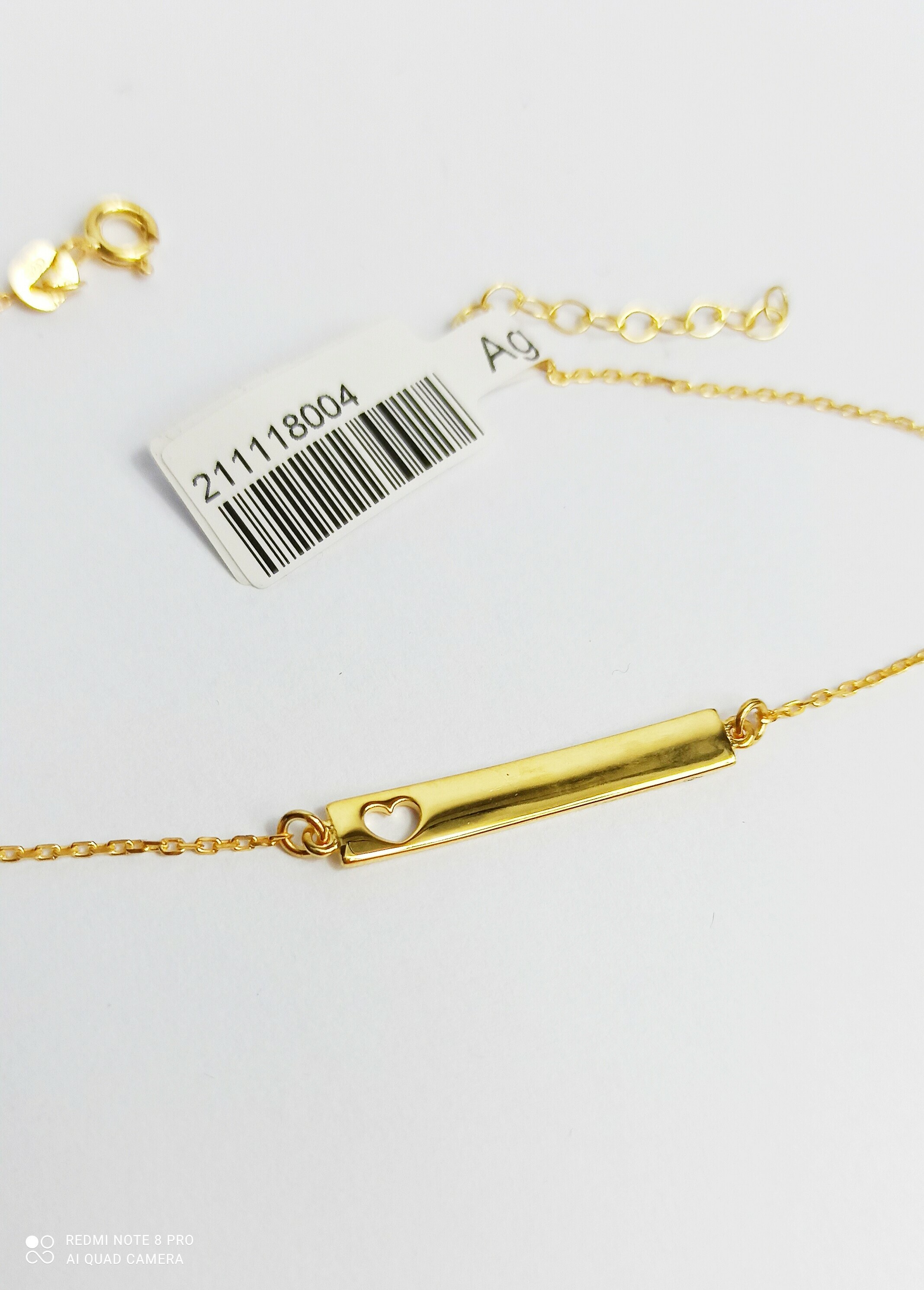 srebrna-pozlacana-bransoletka-celebrytka-serce-marka-inna-marka