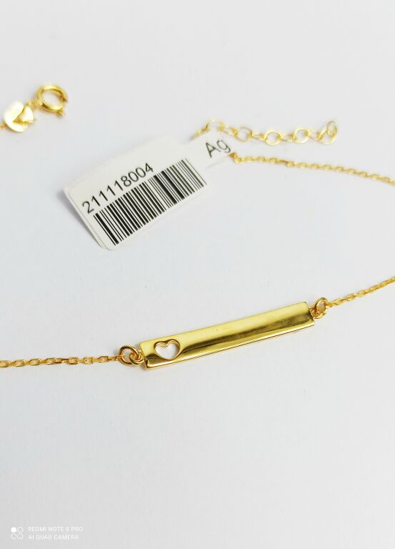 srebrna-pozlacana-bransoletka-celebrytka-serce-marka-inna-marka