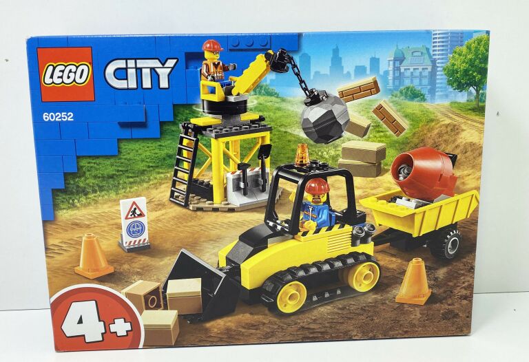 ZESTAW LEGO CITY BULDOŻER BUDOWLANY 60252