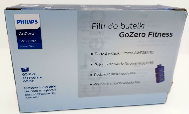 FILTR DO BUTELKI GOZERO FITNESS PHILIPS