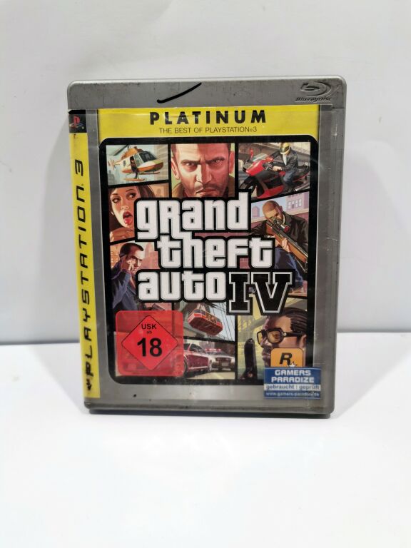 GTA GRAND THEFT AUTO IV 4 PS3