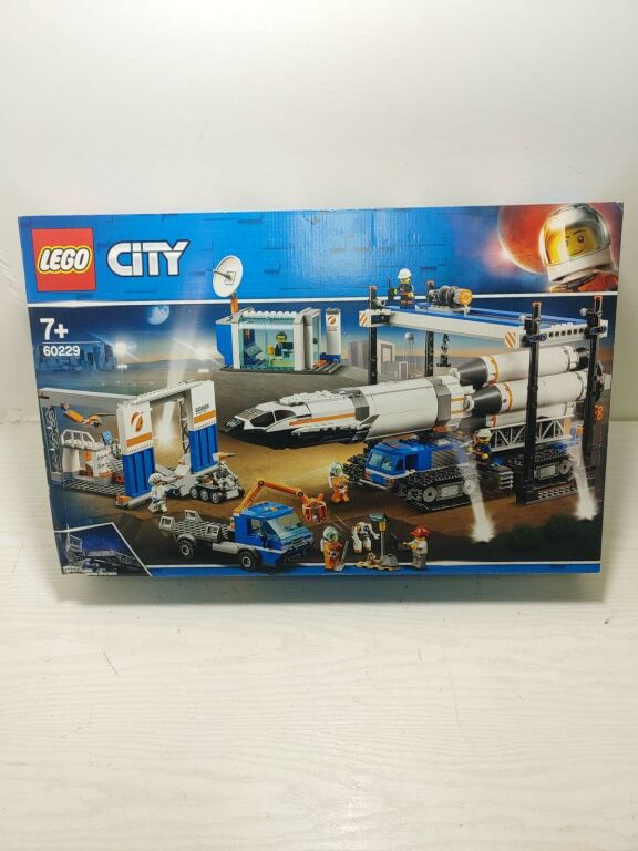 LEGO CITY 60229 TRANSPORT I MONTAŻ RAKIETY POLECA