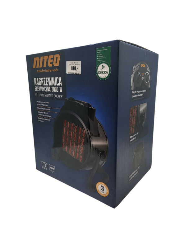 NAGRZEWNICA ELEKTRYCZNA NITEO TOOLS 3000W