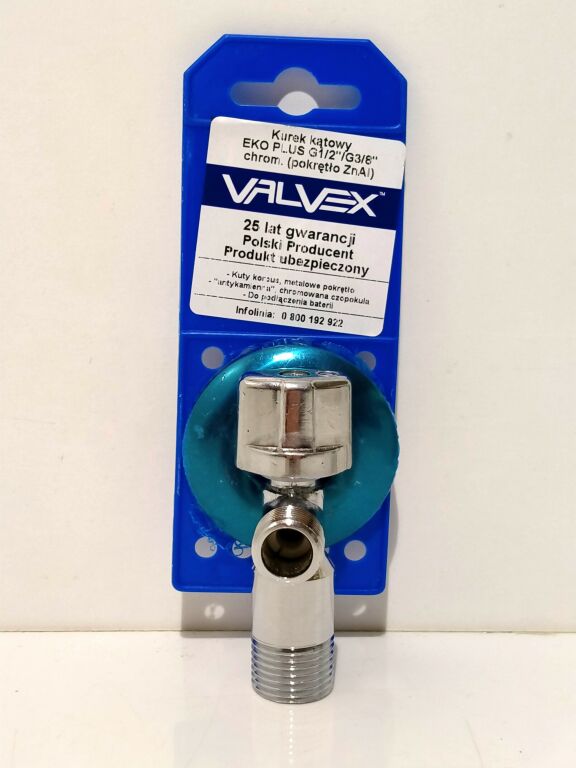 KUREK KĄTOWY VALVEX G1/2"/G3/8"