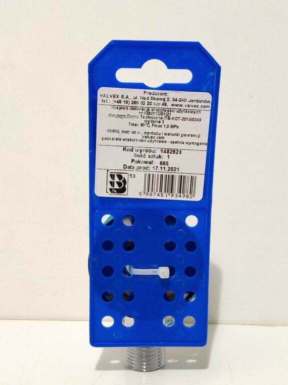 KUREK KĄTOWY VALVEX G1/2"/G3/8"