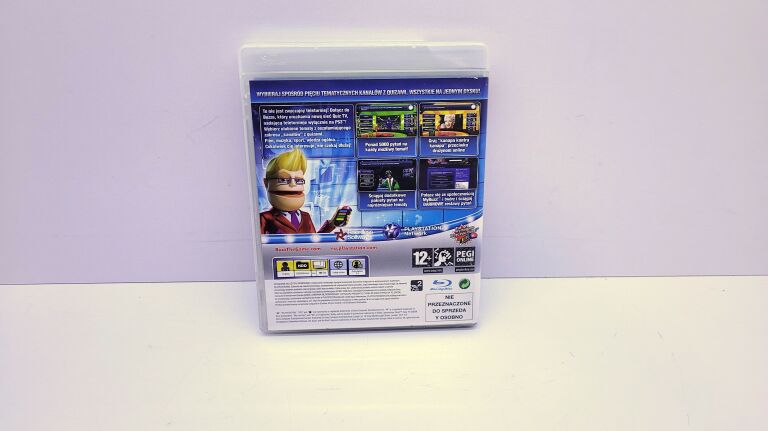 PRZYCISKI BUZZ!+GRA PS3 BUZZ! QUIZ TV+WOREK