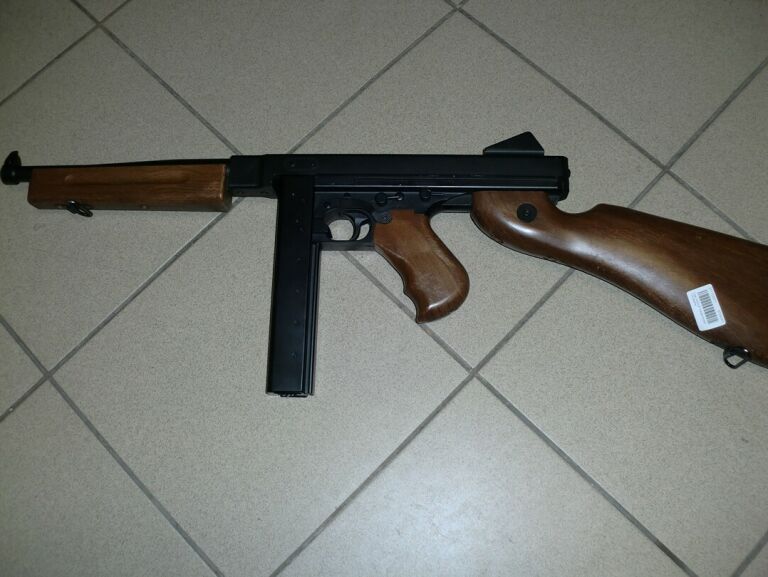 pisolet-maszynowy-thomson-asg-replika-broni-palne-stan-uzywany