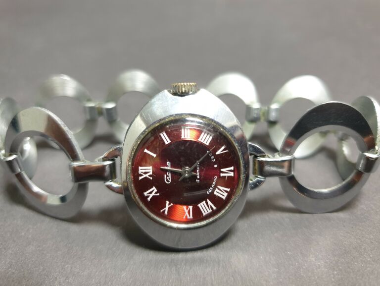 ZEGAREK DAMSKI SLAVA CCCP MECHANICZNY NAKRĘCANY