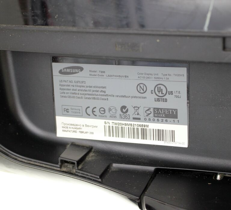 monitor-samsung-syncmaster-t200-model-syncmaster-t200hd