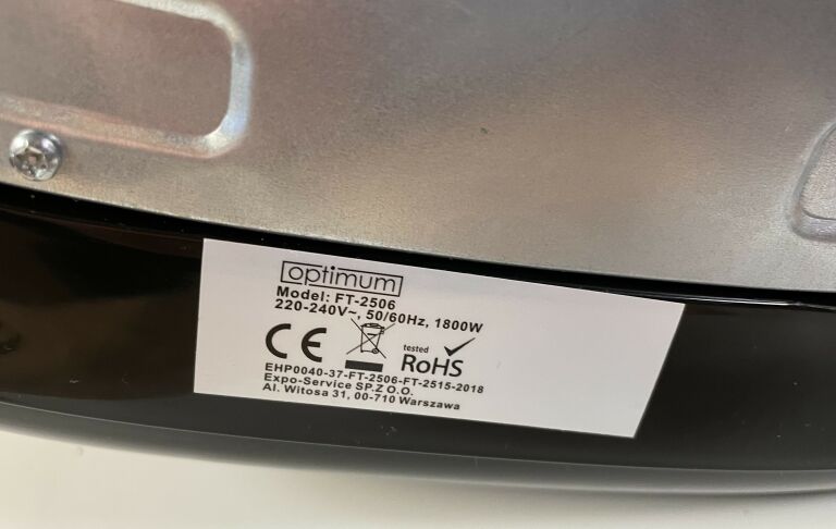 FRYTKOWNICA OPTIMUM FT-2506 1800W