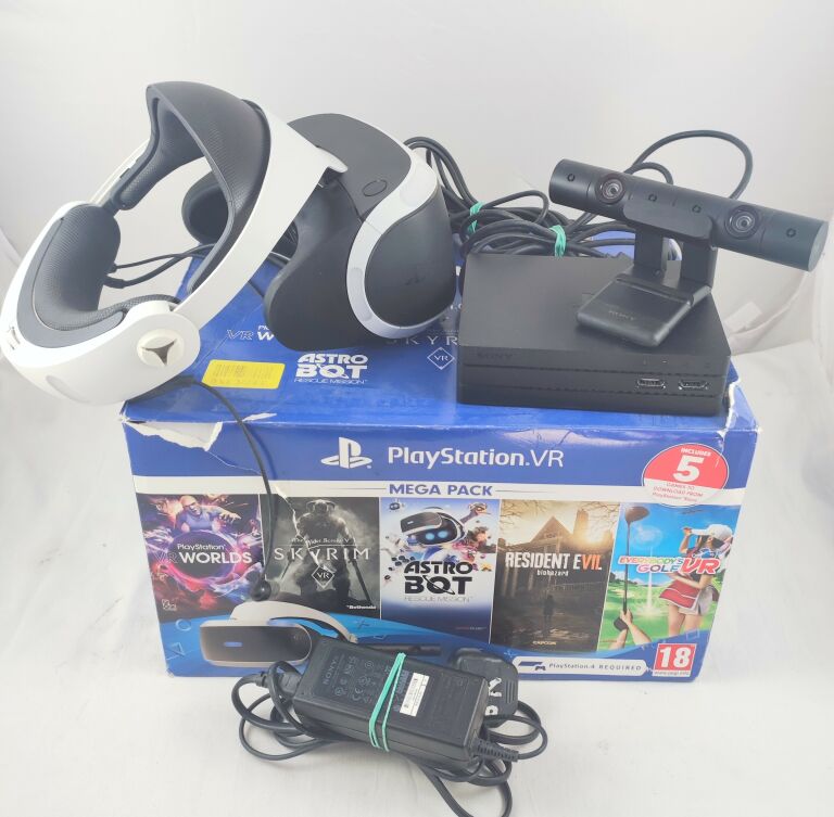 OKULARY SONY PLAYSTATION VR KOMPLET