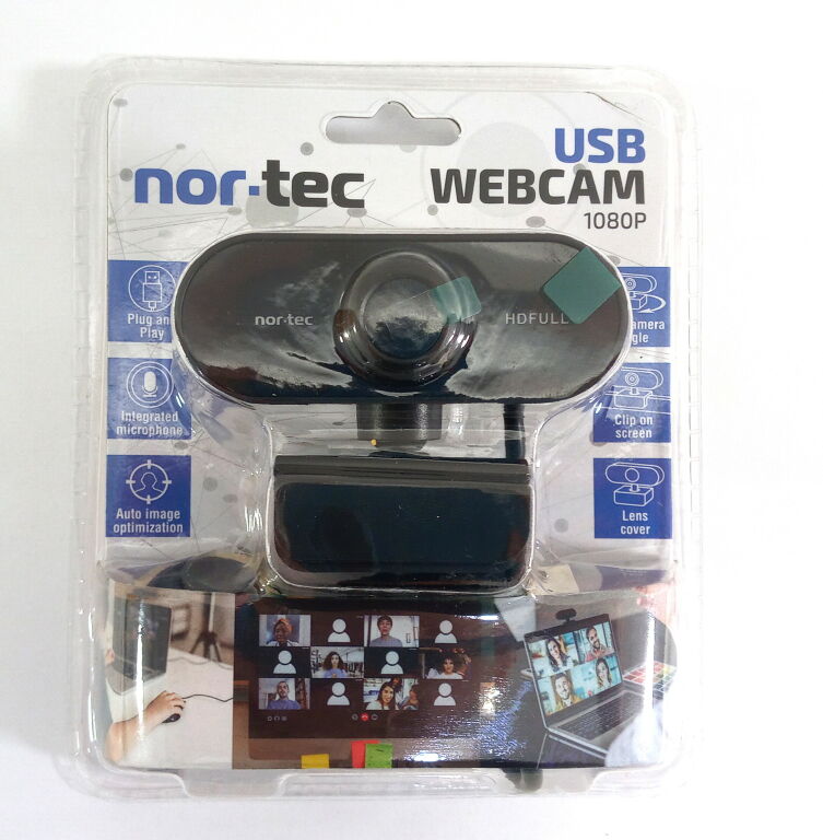KAMERA INTERNETOWA NOR-TEC USB WEBCAM 1080P
