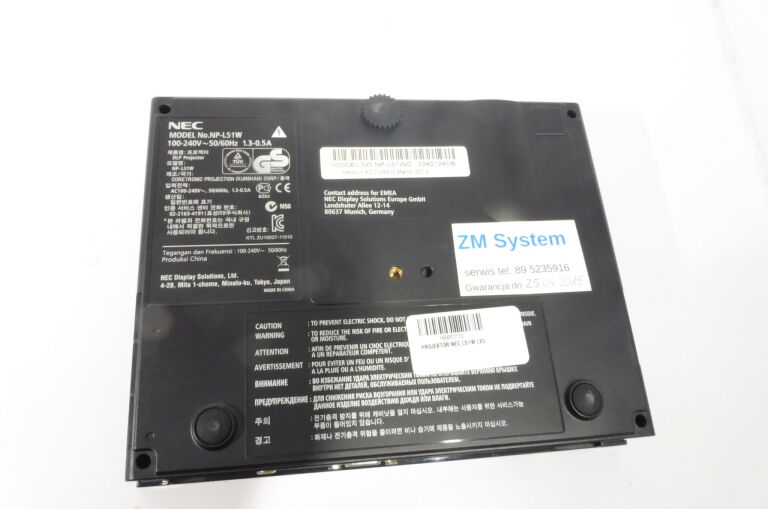 PROJEKTOR LED NEC L51W POKROWIEC