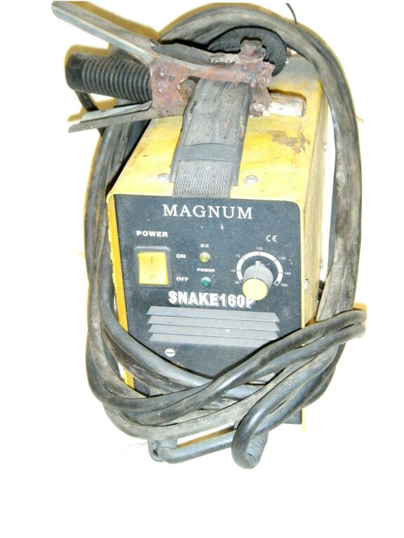 SPAWARKA INWERTOROWA MAGNUM SNAKE 160P Z KABLAMI