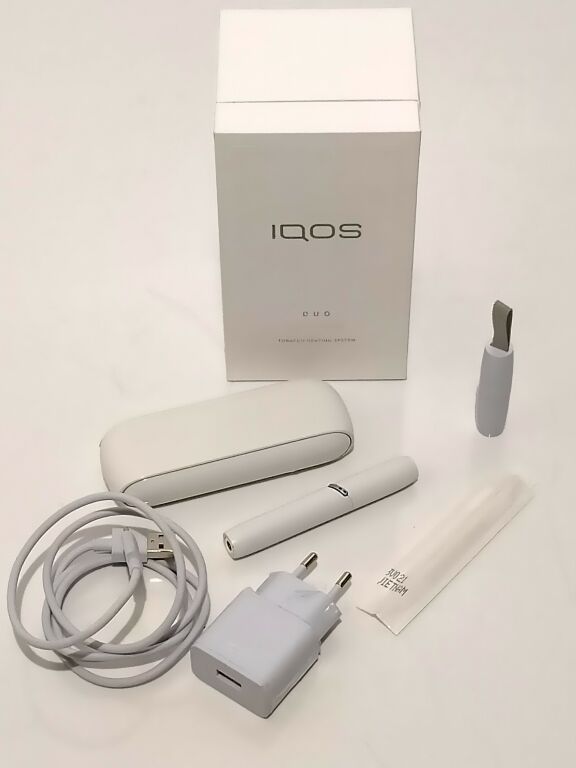 PODGRZEWACZ TYTONIU IQOS 3.0 DUO #BIAŁY KOMPLET