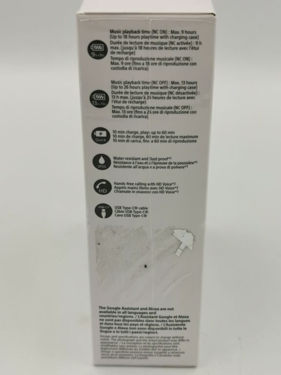 SŁUCHAWKI DOKANAŁOWE SONY WF-SP800N BLUETOOTH/ANC
