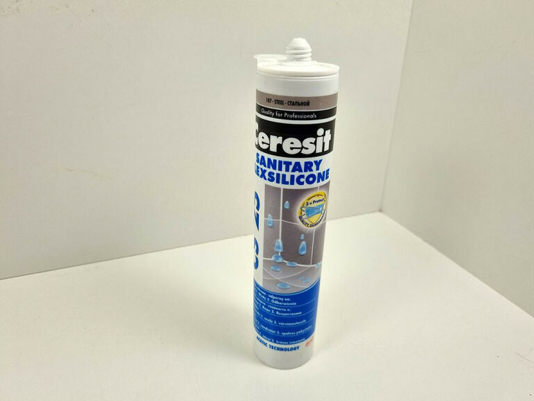 SILIKON SANITARNY CS-25 STEEL CERESIT
