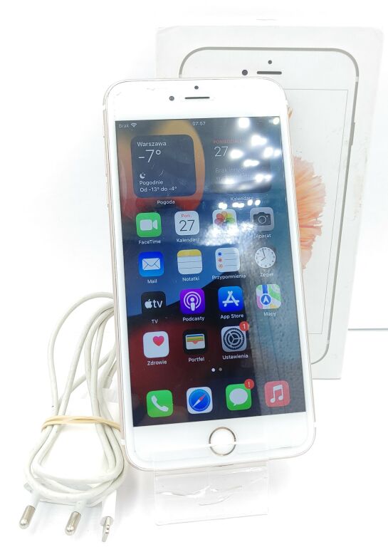 TELEFON APPLE IPHONE 6S PLUS 64 GB ZŁOTY KOMPLET