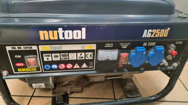 AGREGAT PRĄDOTWÓRCZY NUTOOL AG2500