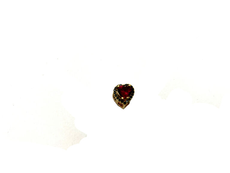 ZAWIESZKA CHARMS CZERWONE SERCE 585 / 1,59 G
