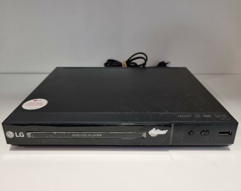 USZKODZONE DVD LG DP 132 KPL + KABEL EURO