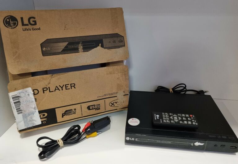 USZKODZONE DVD LG DP 132 KPL + KABEL EURO